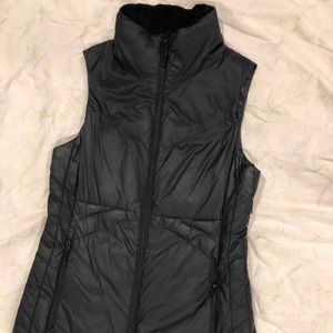Simple black vest